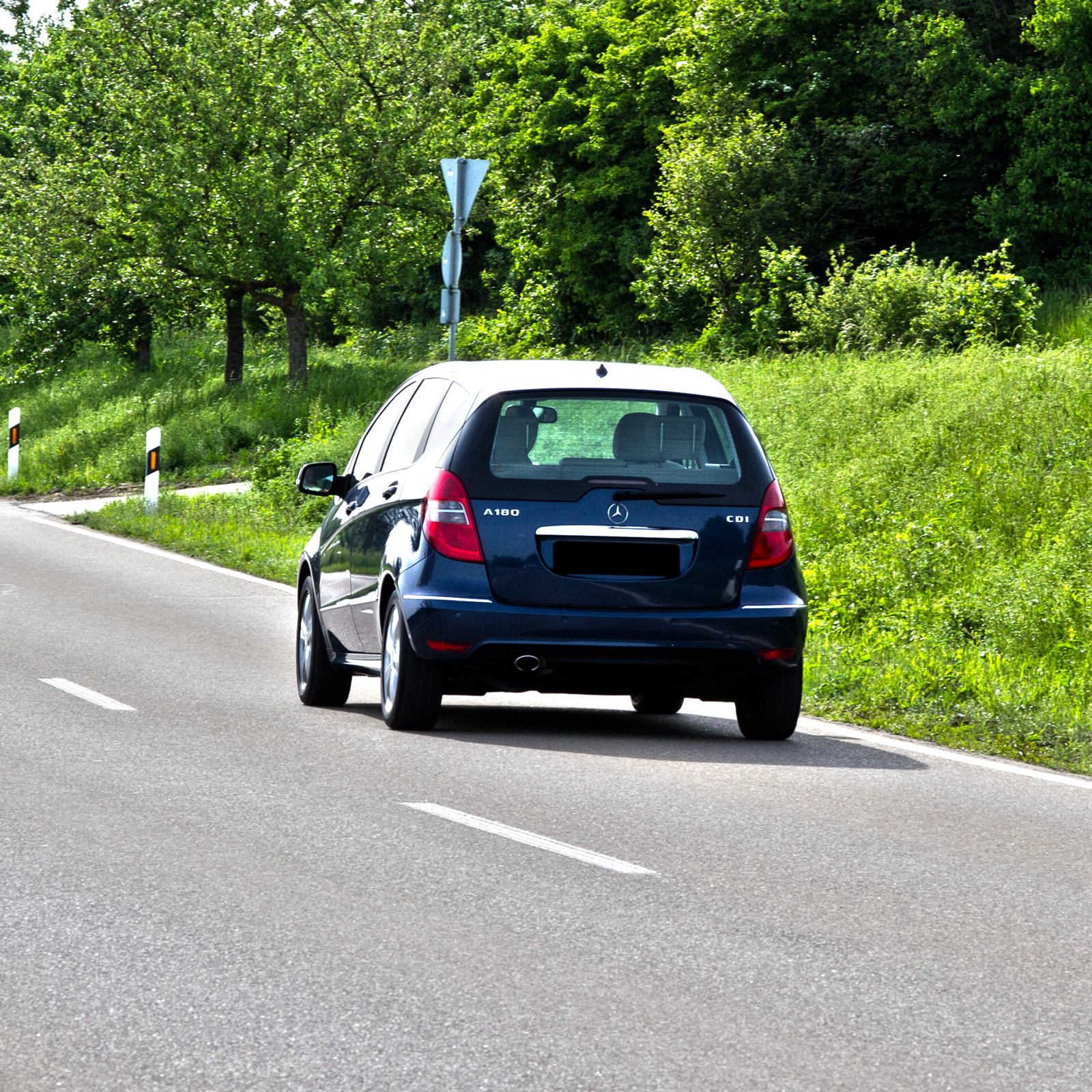 Mercedes A180CDI con 80 kw con nosotros a prueba