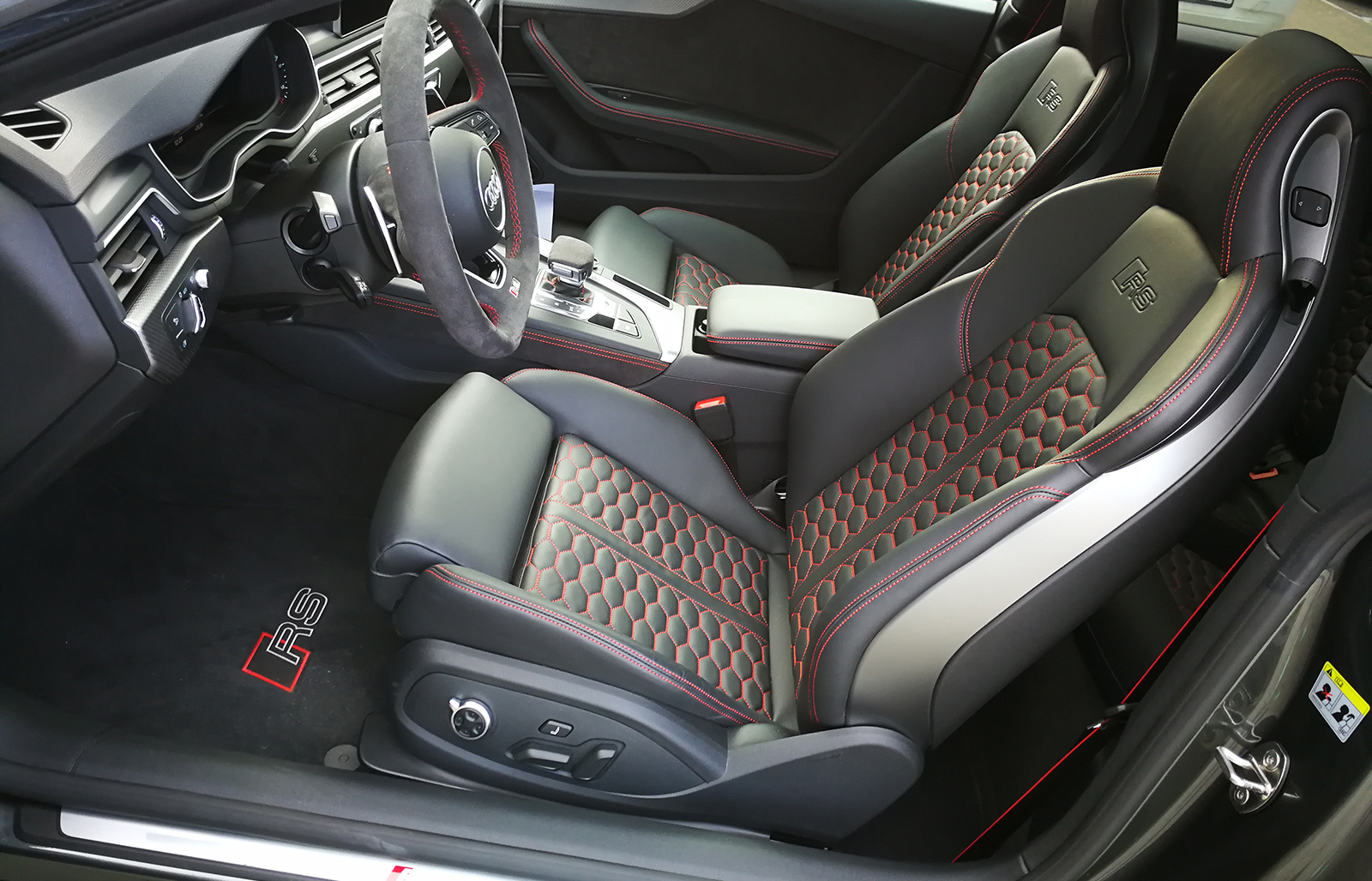 El Audi RS5 en prueba en CPA