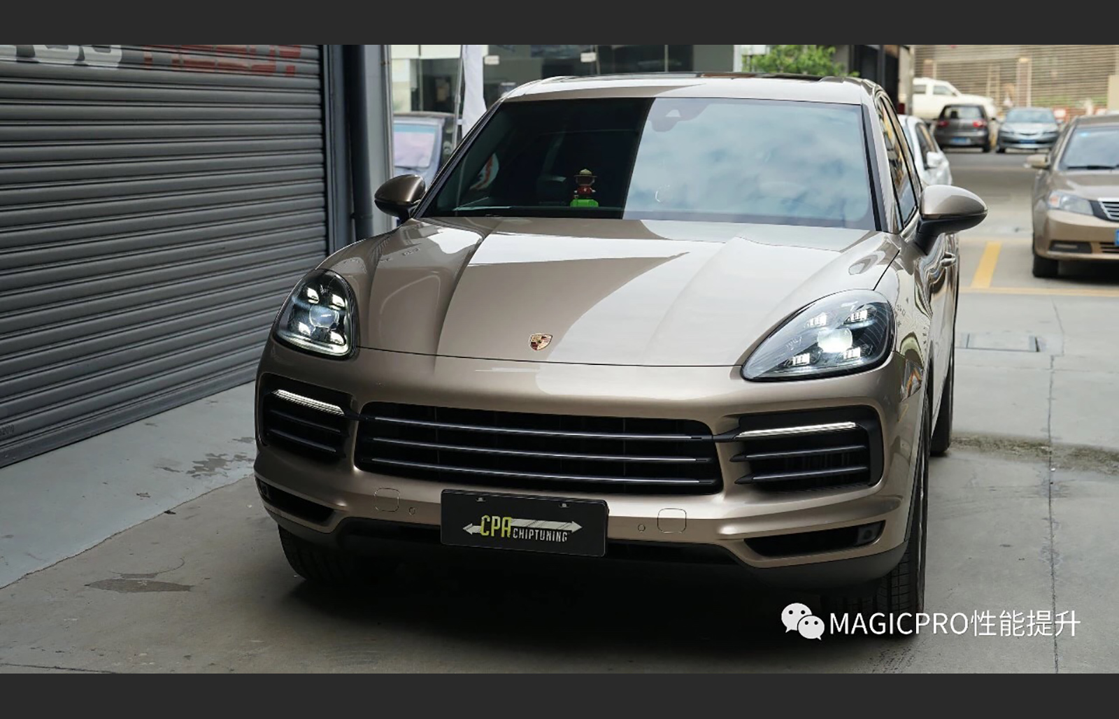 SUV Porsche con ajuste de chip CPA