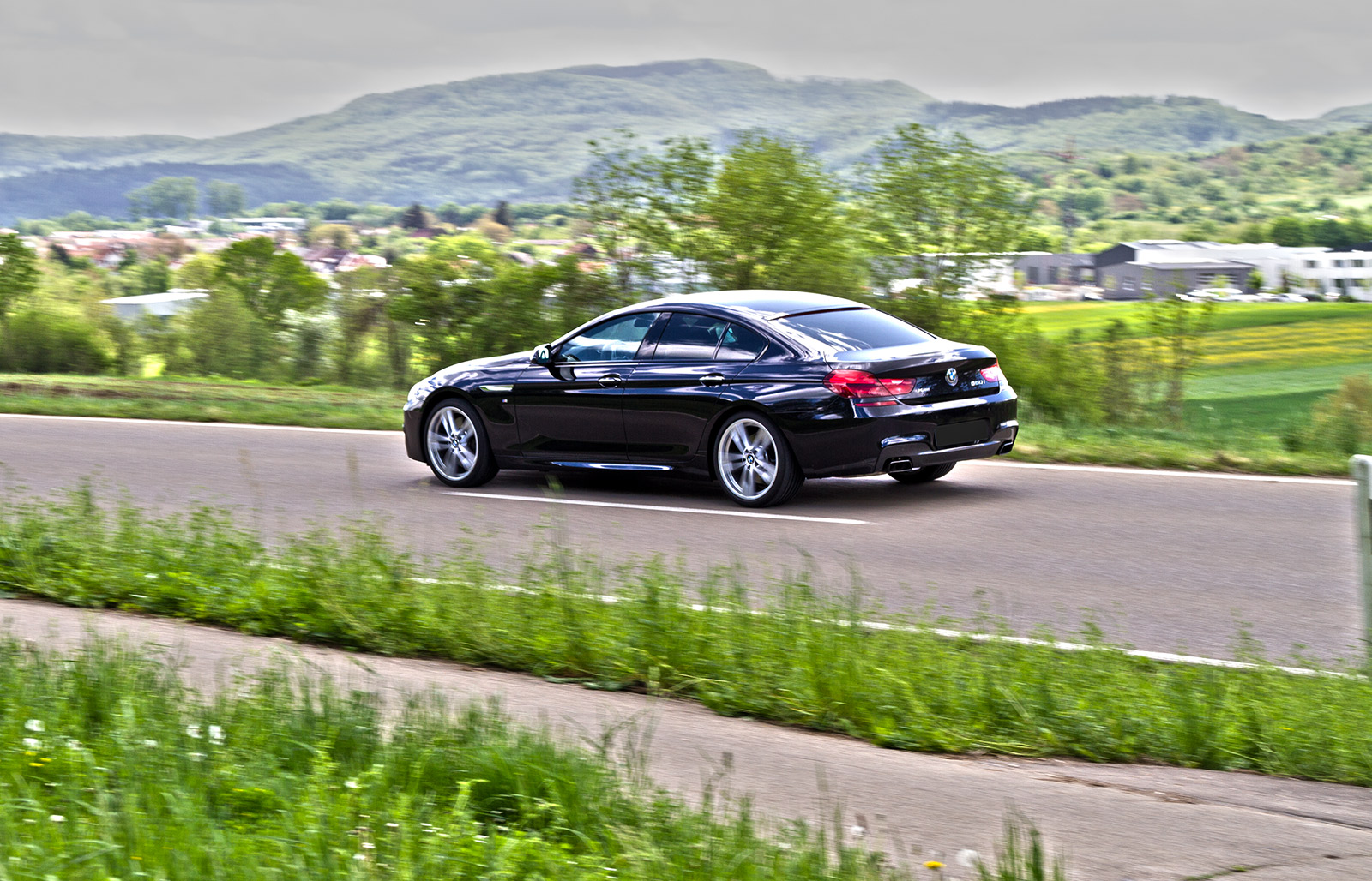 En la prueba- el BMW 650i