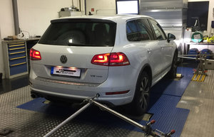 Monstruo de traccion a las cuatro ruedas con potente torque: VW Touareg
