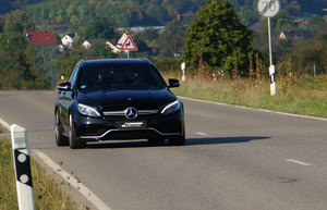 C 63 AMG: desplazamiento perdido, potencia ganada